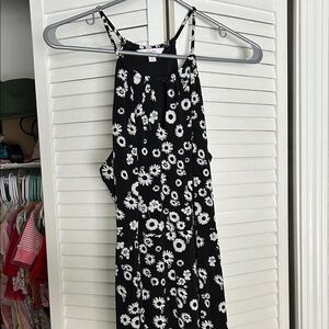 Candie's Monochrome Floral Dress